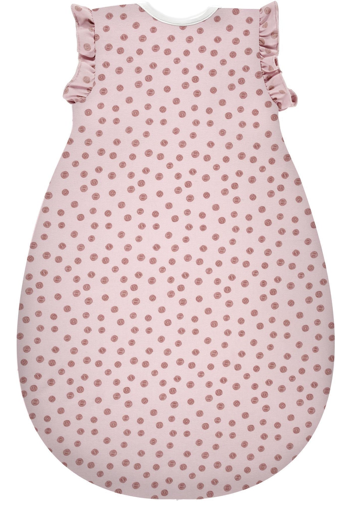 Kugelschlafsack Mäxchen Light - Curly Dots Volant