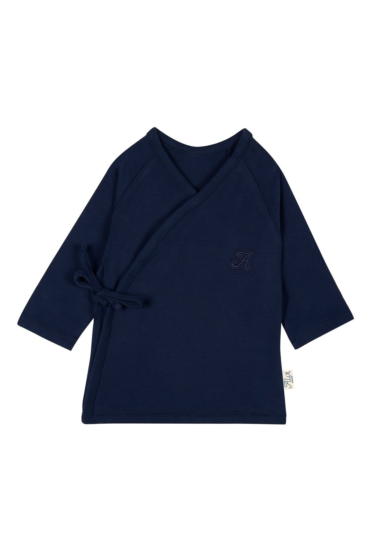 Wickelshirt - Black Iris