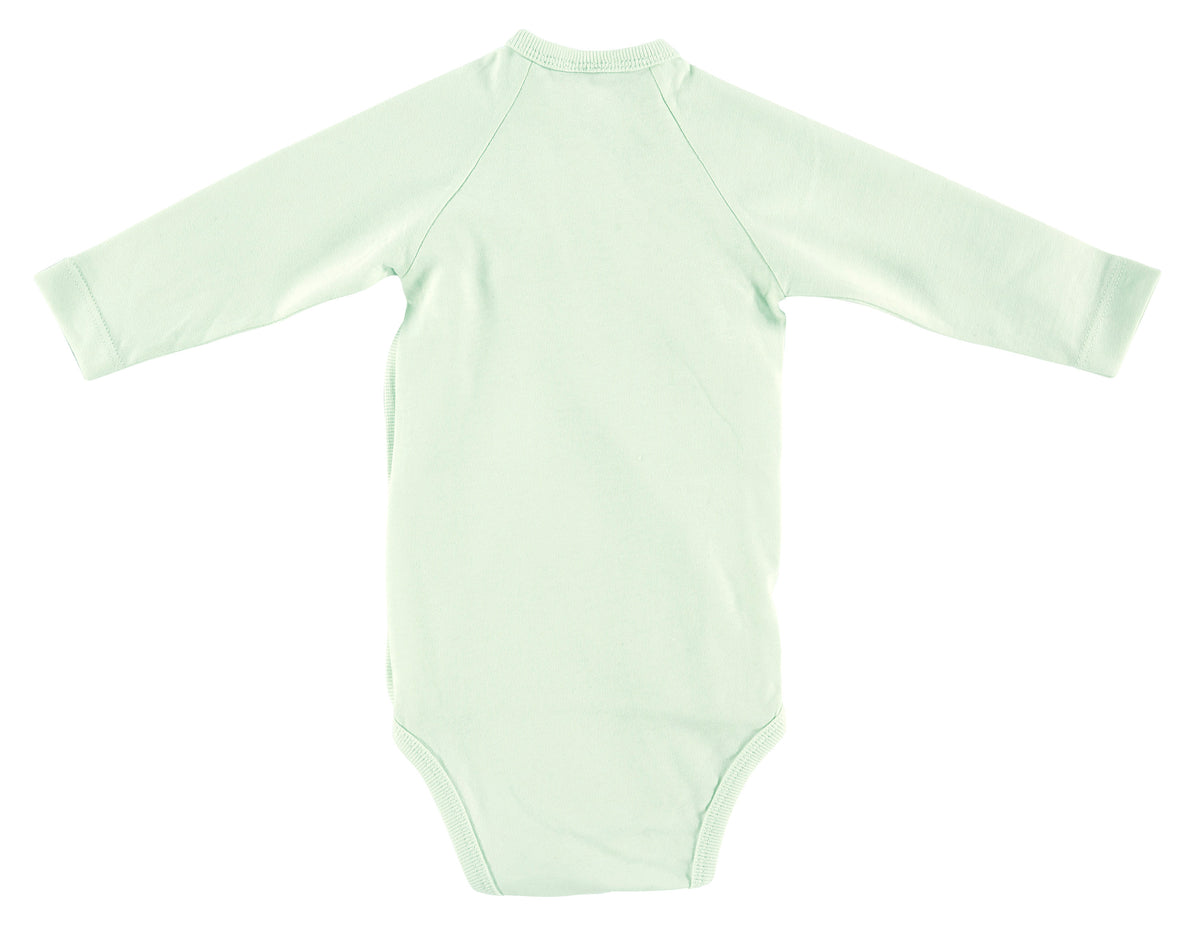 Body langarm 2-er Pack - Mint/Weiß