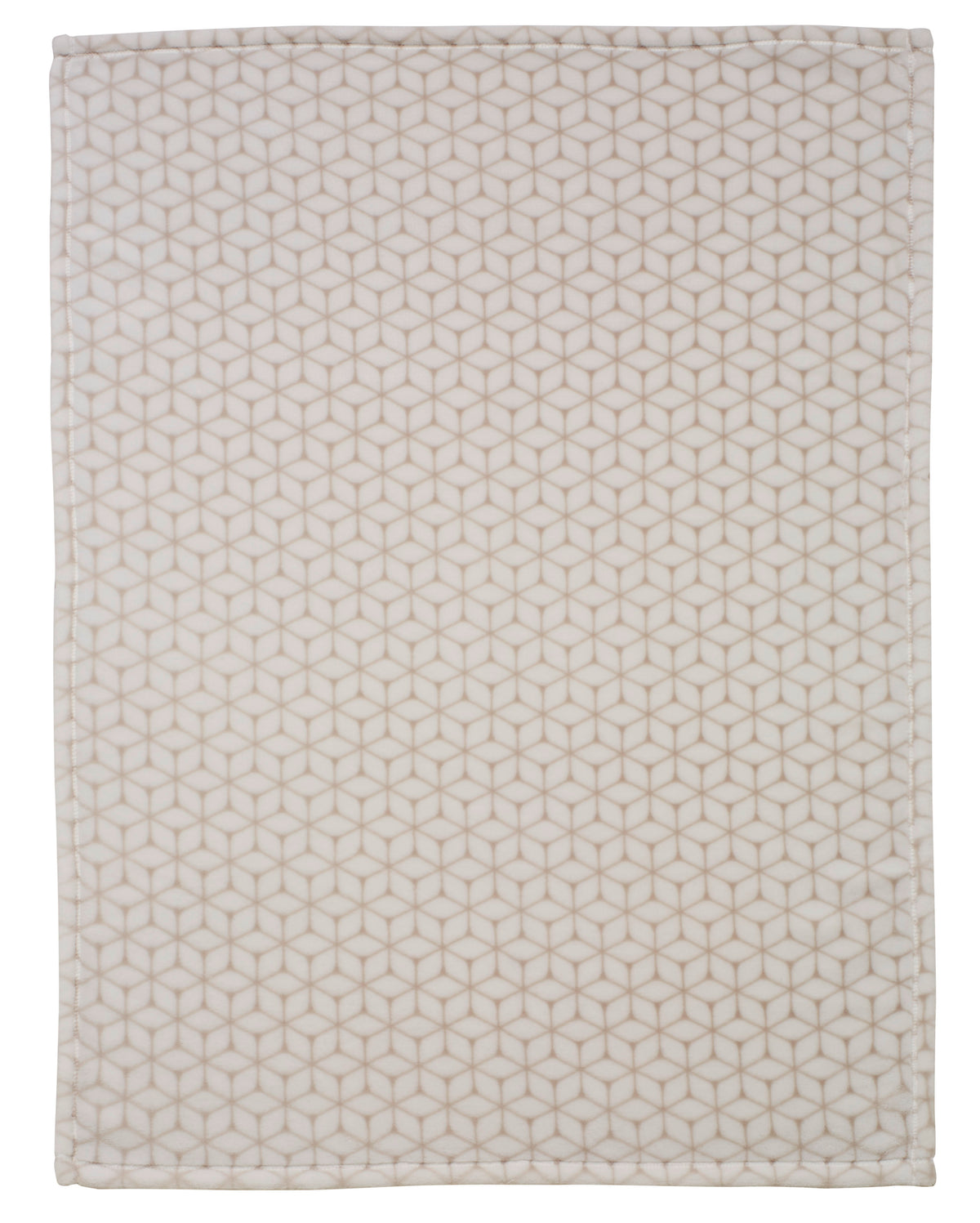 Mikrofaserdecke - Graphic taupe