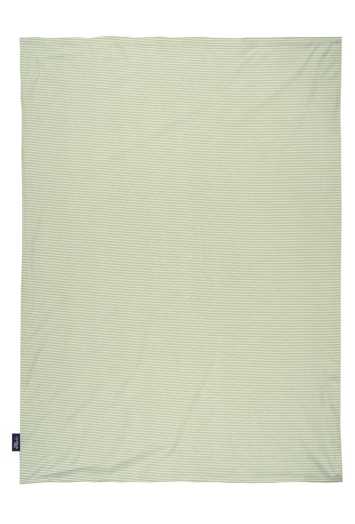 Babydecke Jersey - Seahorse mit Stickerei