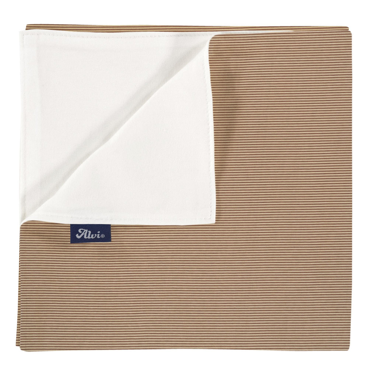 Babydecke Jersey - Starfish mit Stickerei