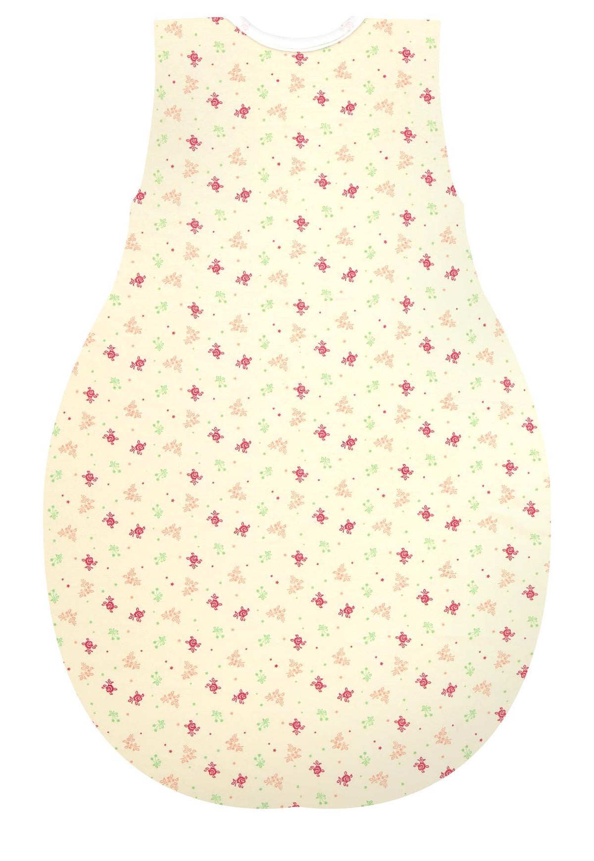 Kugelschlafsack Molton Sommer - Rose Garden
