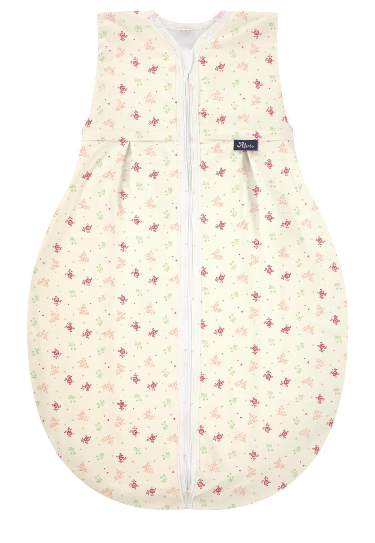 Kugelschlafsack Molton Sommer - Rose Garden