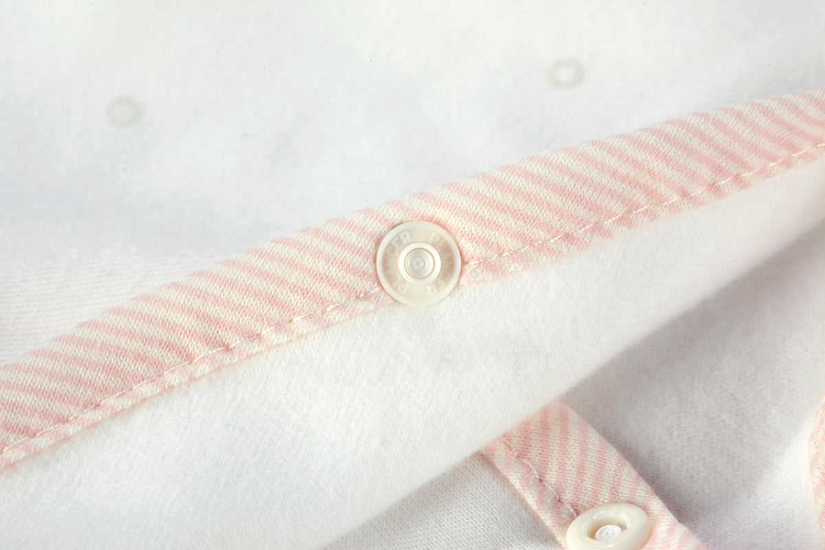 Frühchenschlafsack Innensack (Jersey) - rose Stripe