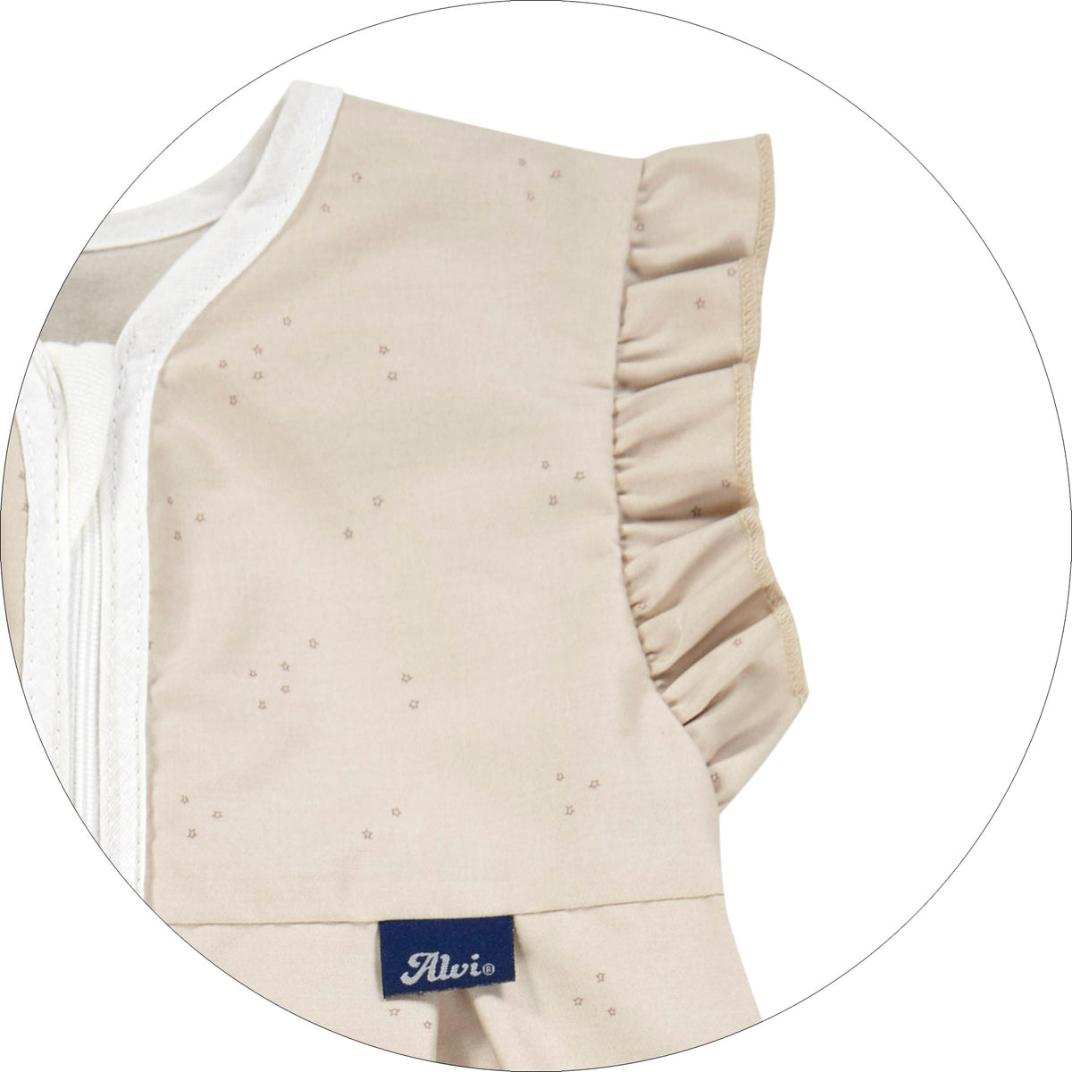 Kugelschlafsack Mäxchen Light - Volant