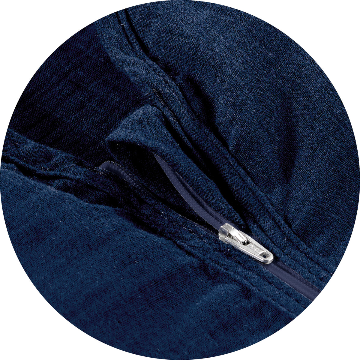 Schlafsack mit Beinen Light Mull - Poseidon
