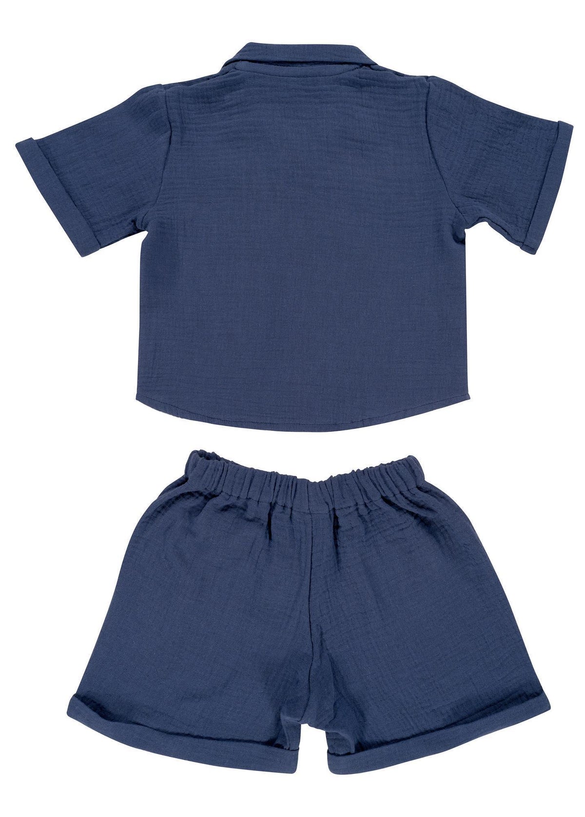 Sommer-Set Mull 2-teilig - Navy