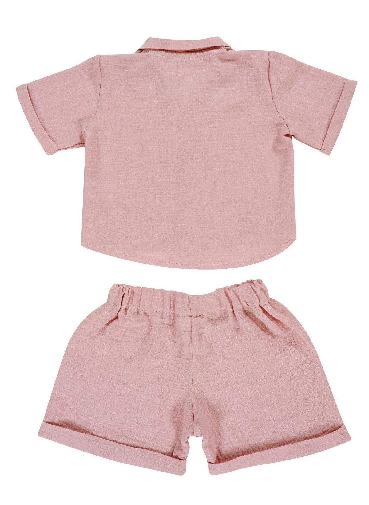 Sommer-Set Mull 2-teilig - Rosé