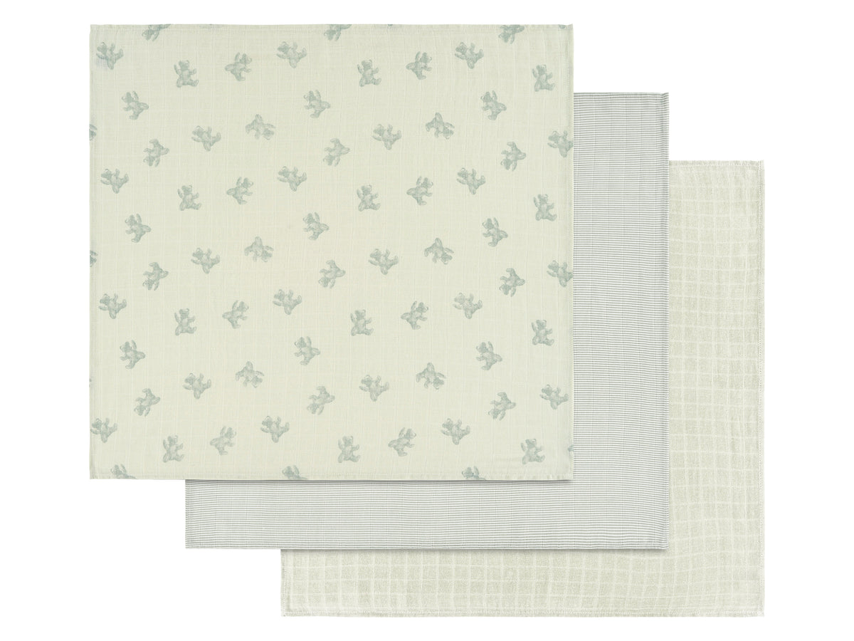 Mull Windeln 3er Pack - Teddy 1961