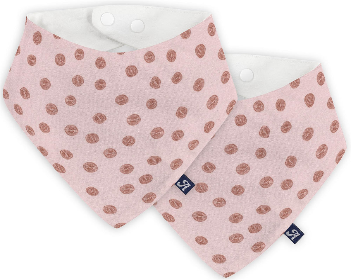 Dreieckstuch 2er - Curly Dots