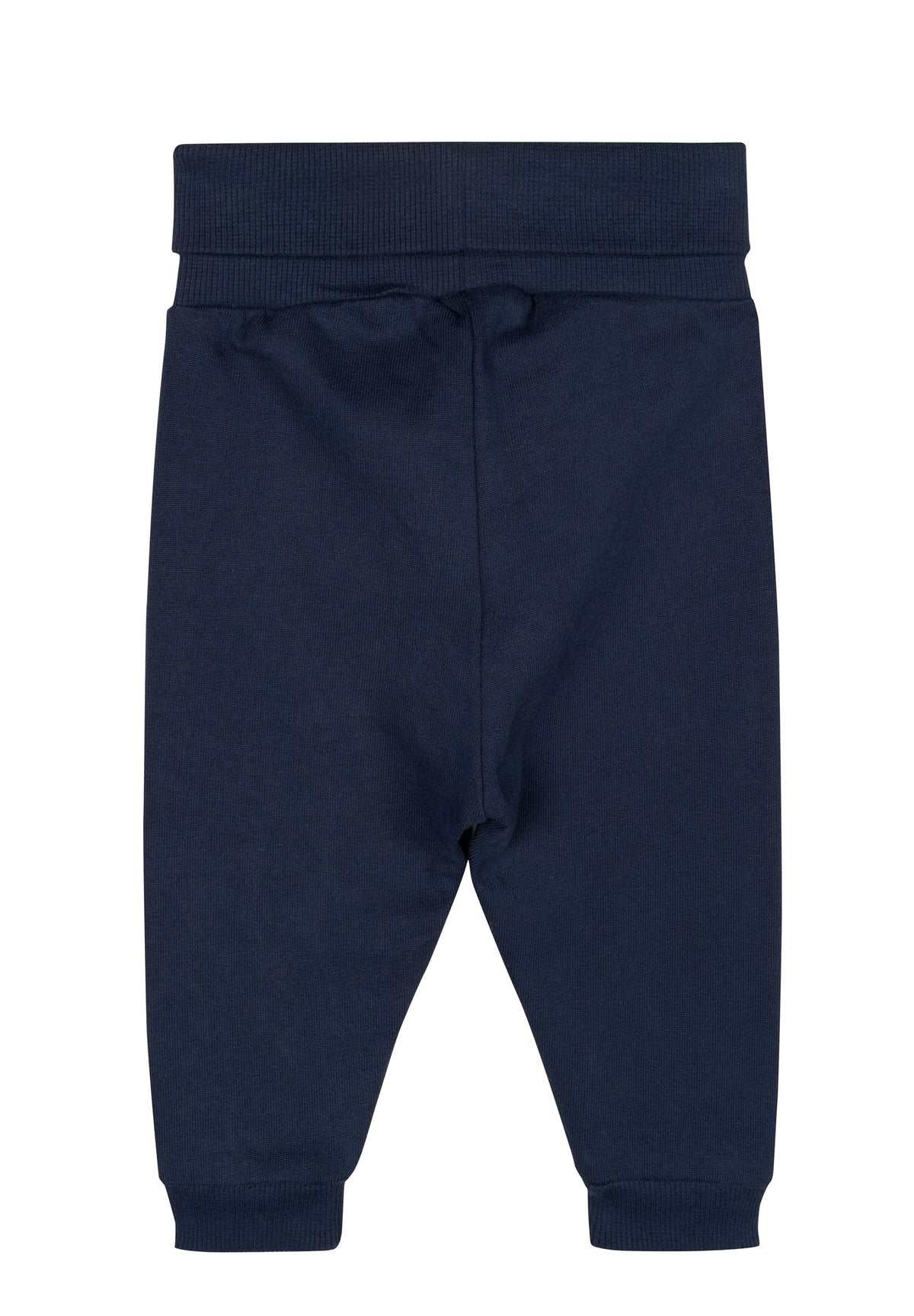 Jogginghose mit Rippbündchen - Black Iris