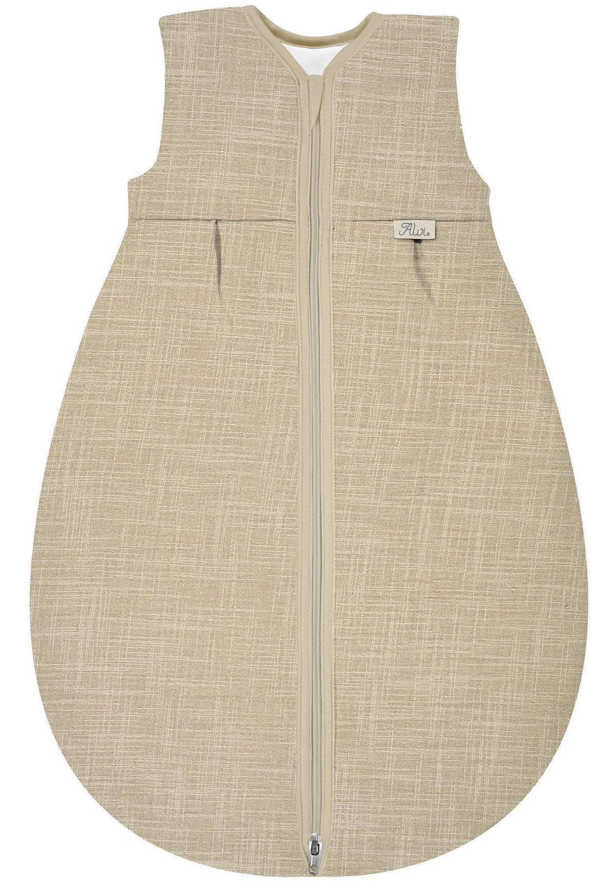 Kugelschlafsack Mäxchen Thermo Special Fabric - Slub Muslin