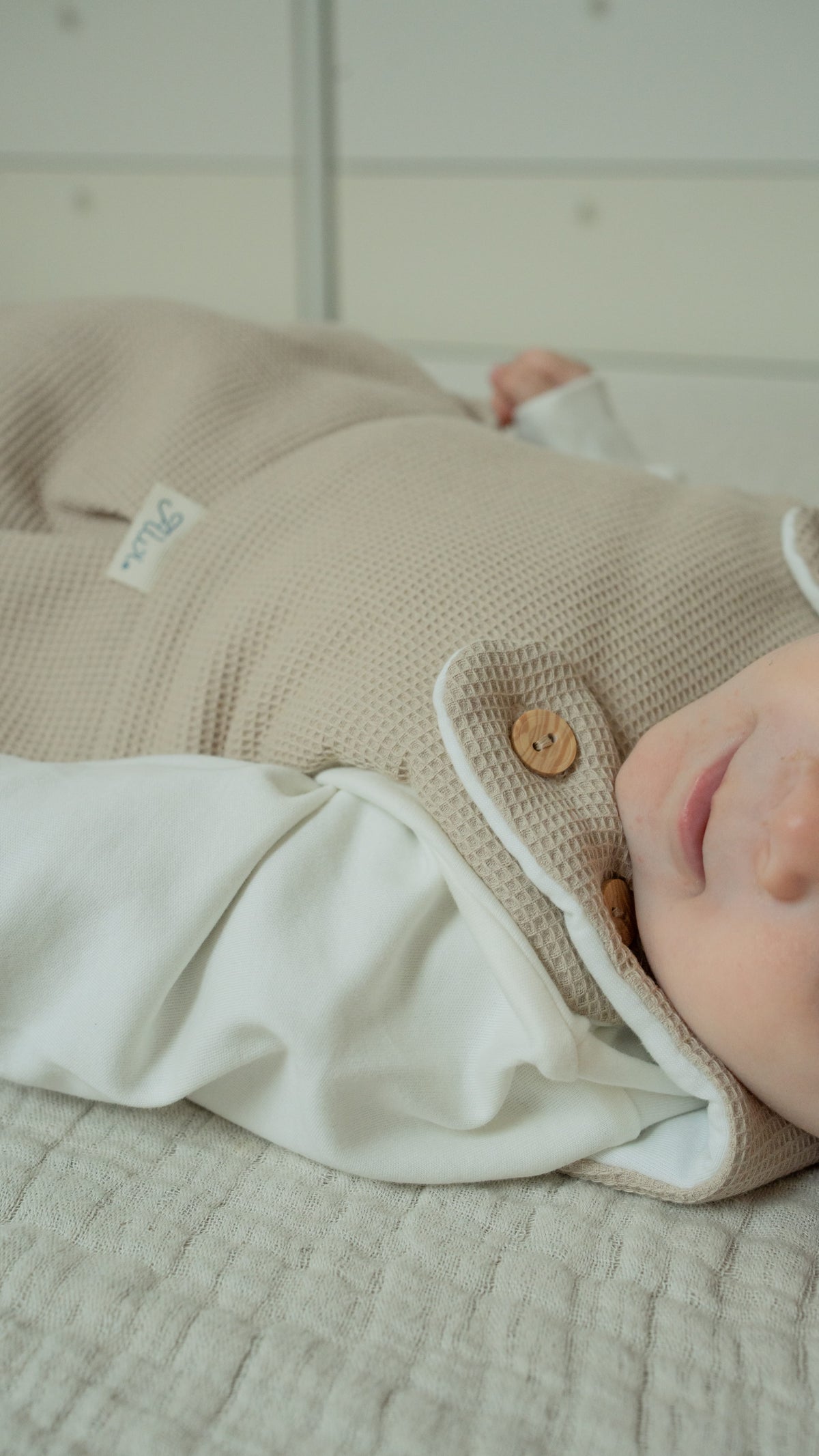 Baby-Mäxchen® 3tlg. Special Fabric - Waffle piqué