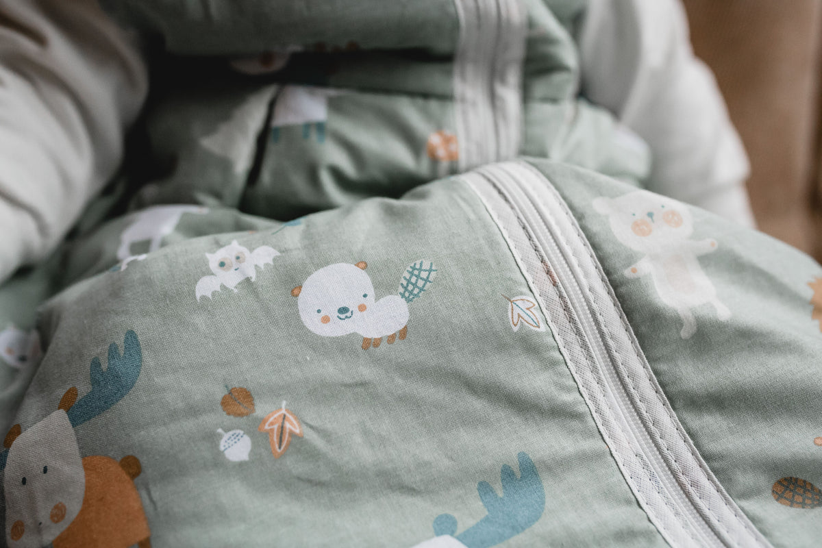 Kugelschlafsack Molton (Sommer) - Baby Forest