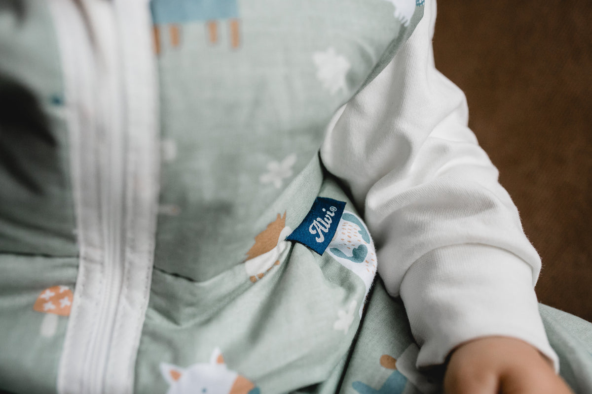 Kugelschlafsack Molton (Sommer) - Baby Forest