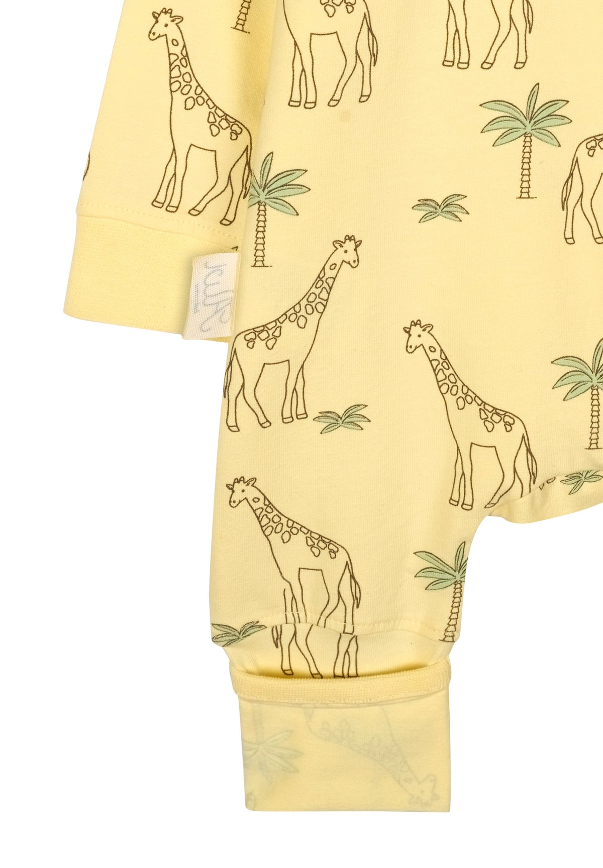 Strampler - French Vanilla Palmtree
