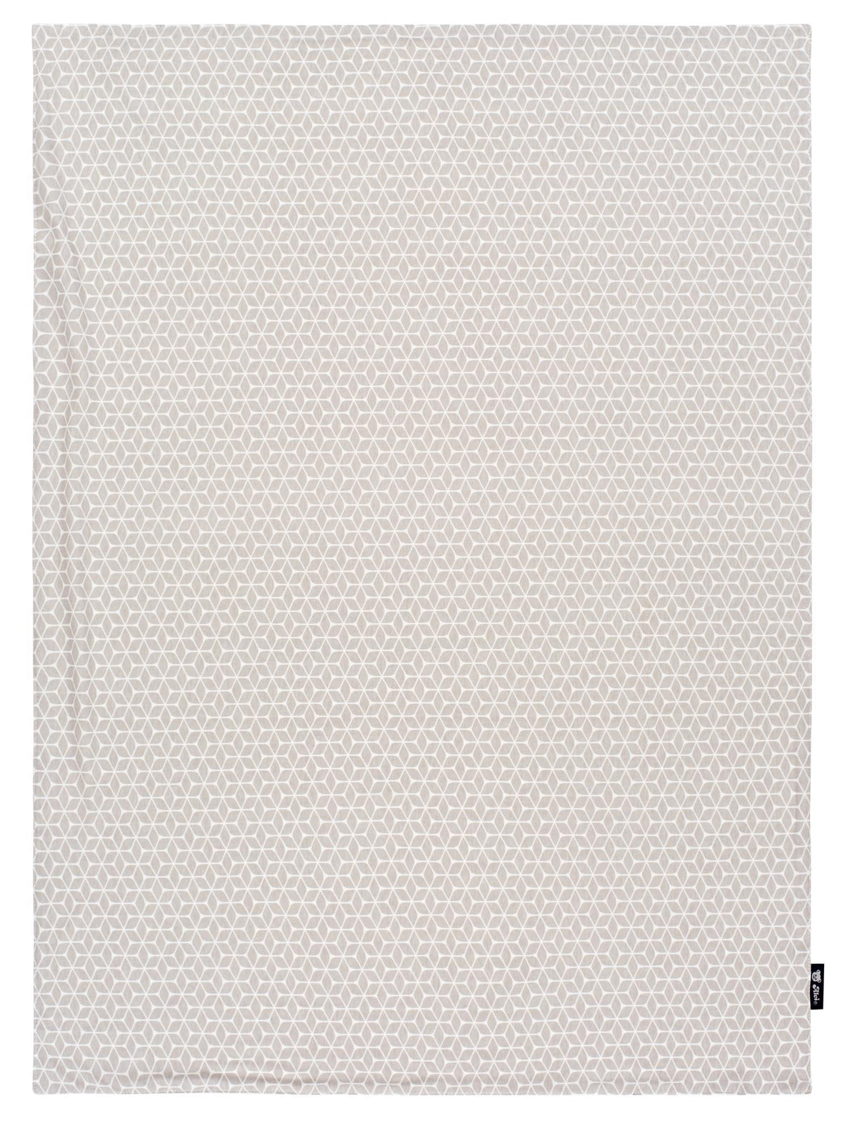Mikrofaserdecke - Graphic taupe
