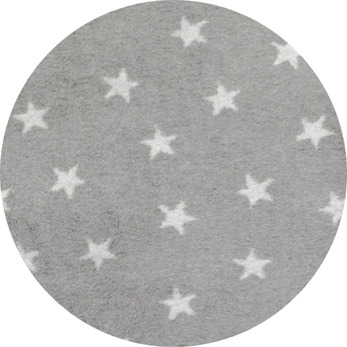 Baumwolldecke - Stars silber
