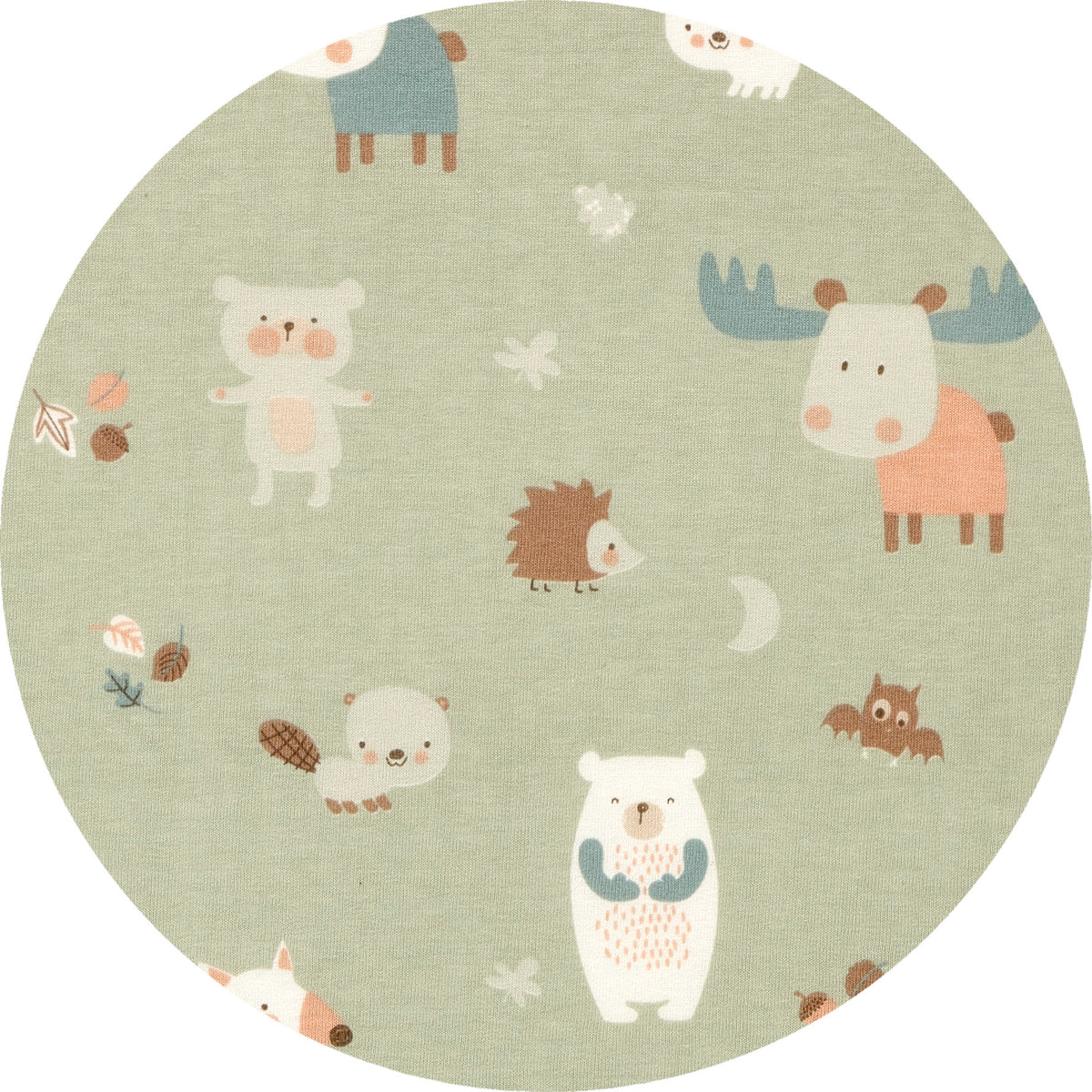 Kugelschlafsack Thermo - Baby Forest