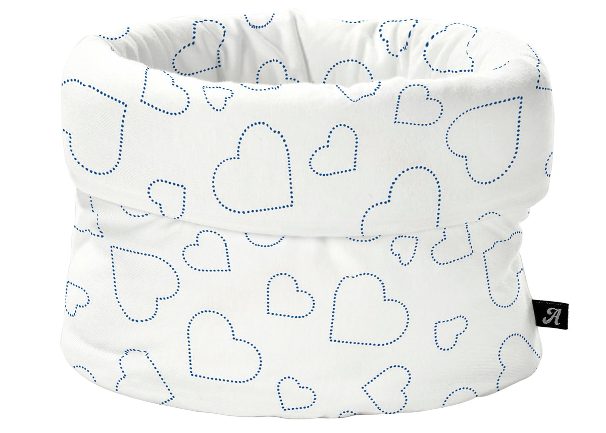 Utensilo rund - Hearts white