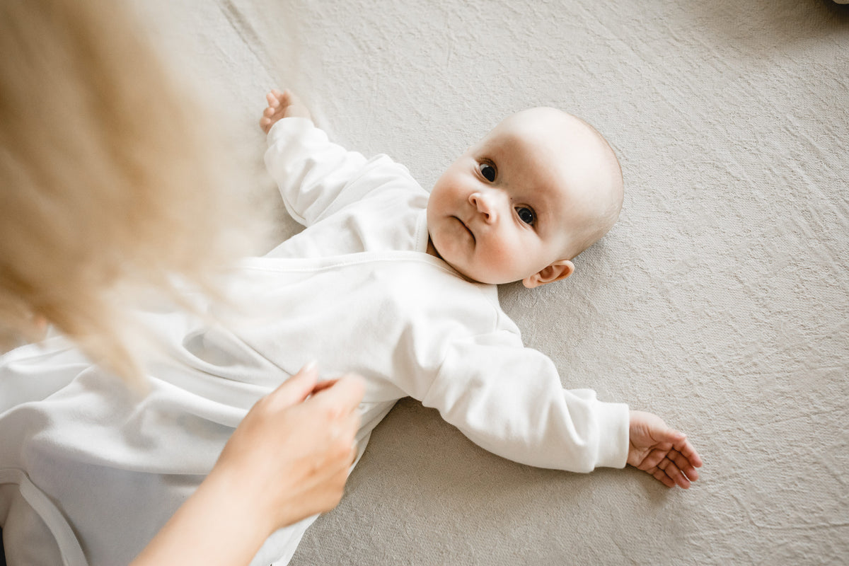 Baby-Mäxchen® Innensack Jersey - Weiß