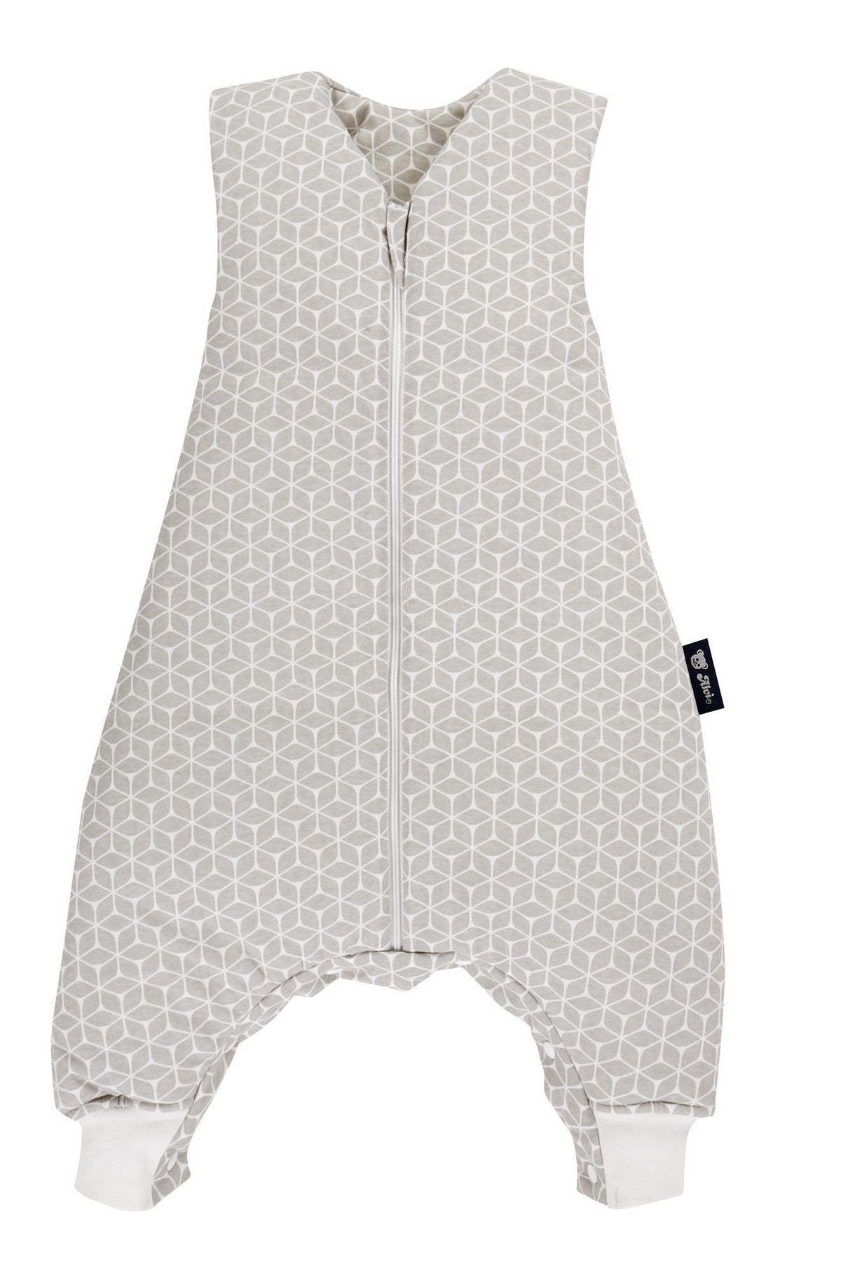 Schlafsack mit Beinen - Graphic taupe