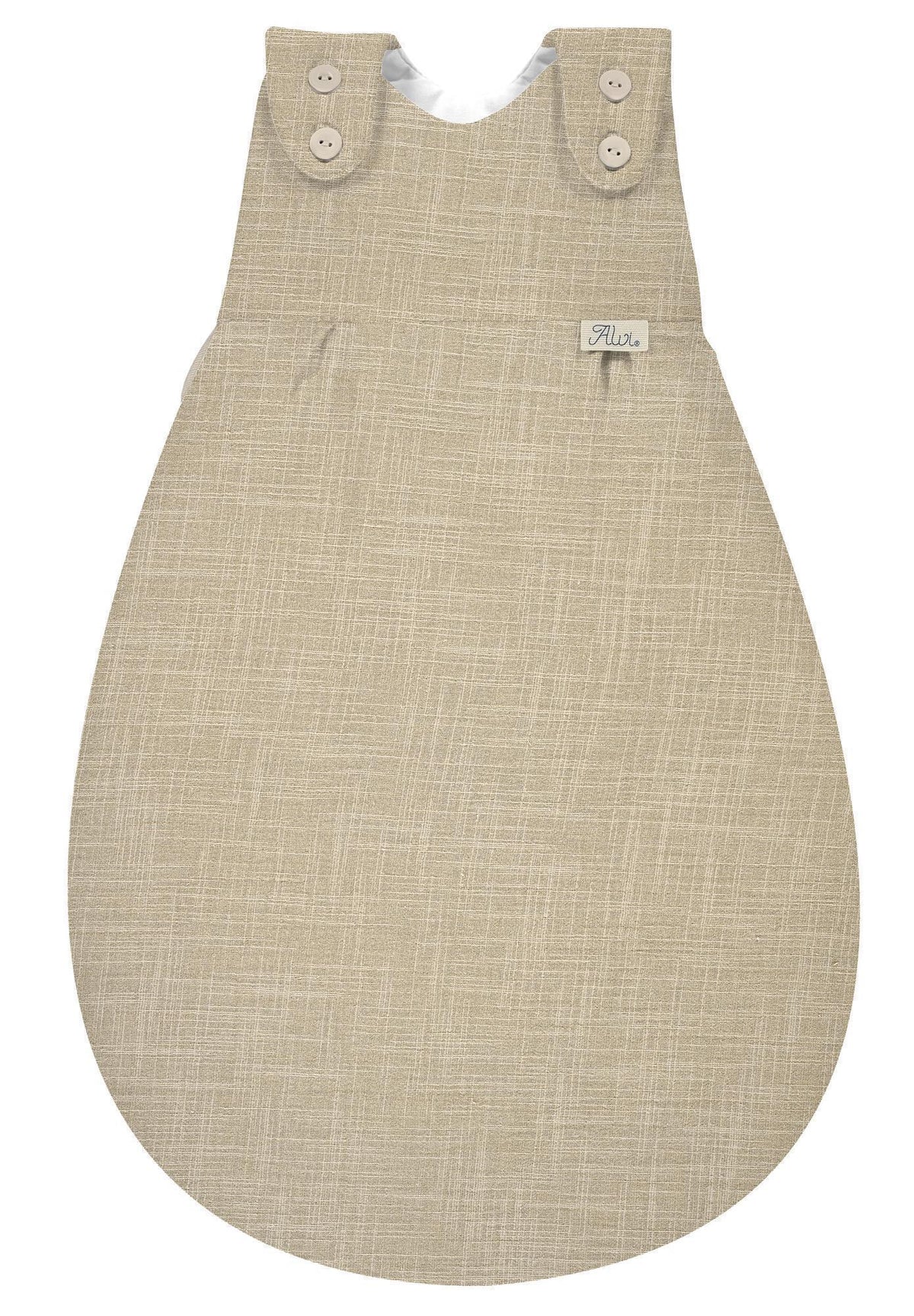 Baby-Mäxchen® Außensack Special Fabric - Slub Muslin beige