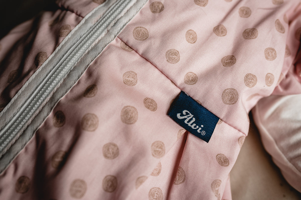 Kugelschlafsack Thermo - Curly Dots