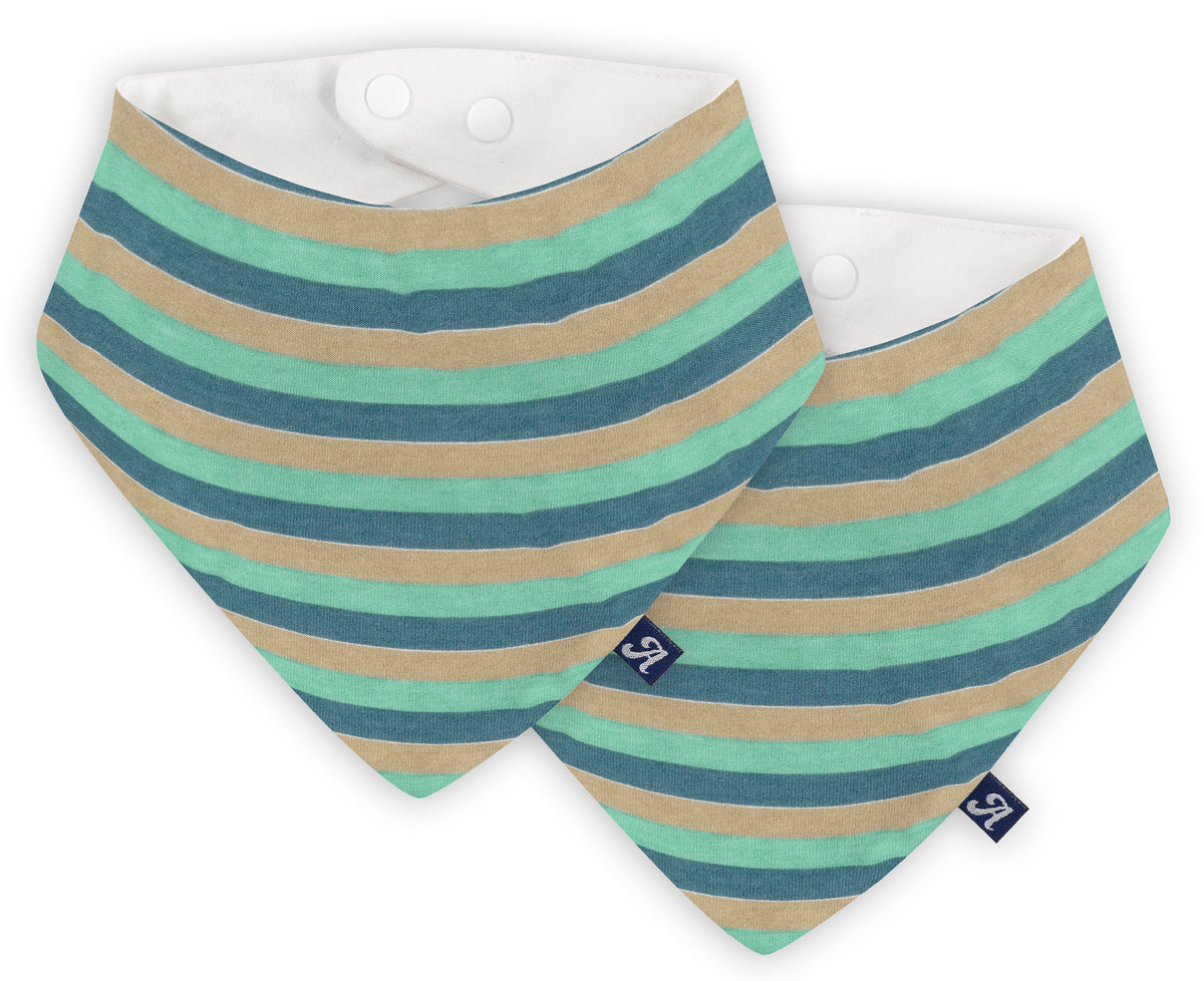 Dreieckstuch 2er - Cornstripe