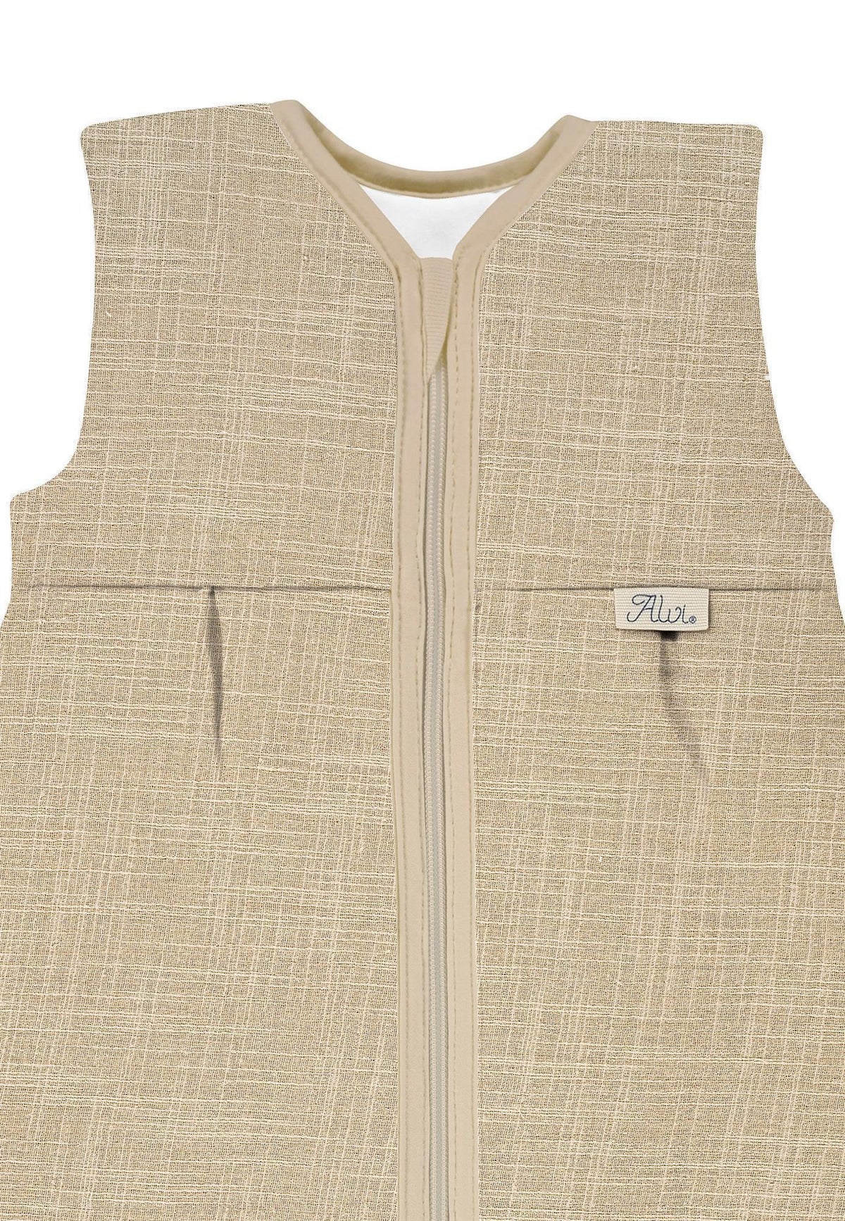 Kugelschlafsack Mäxchen Thermo Special Fabric - Slub Muslin