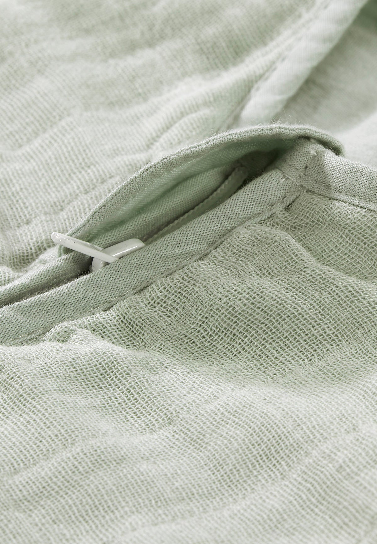 Mull-Schlafsack - Uni Grün