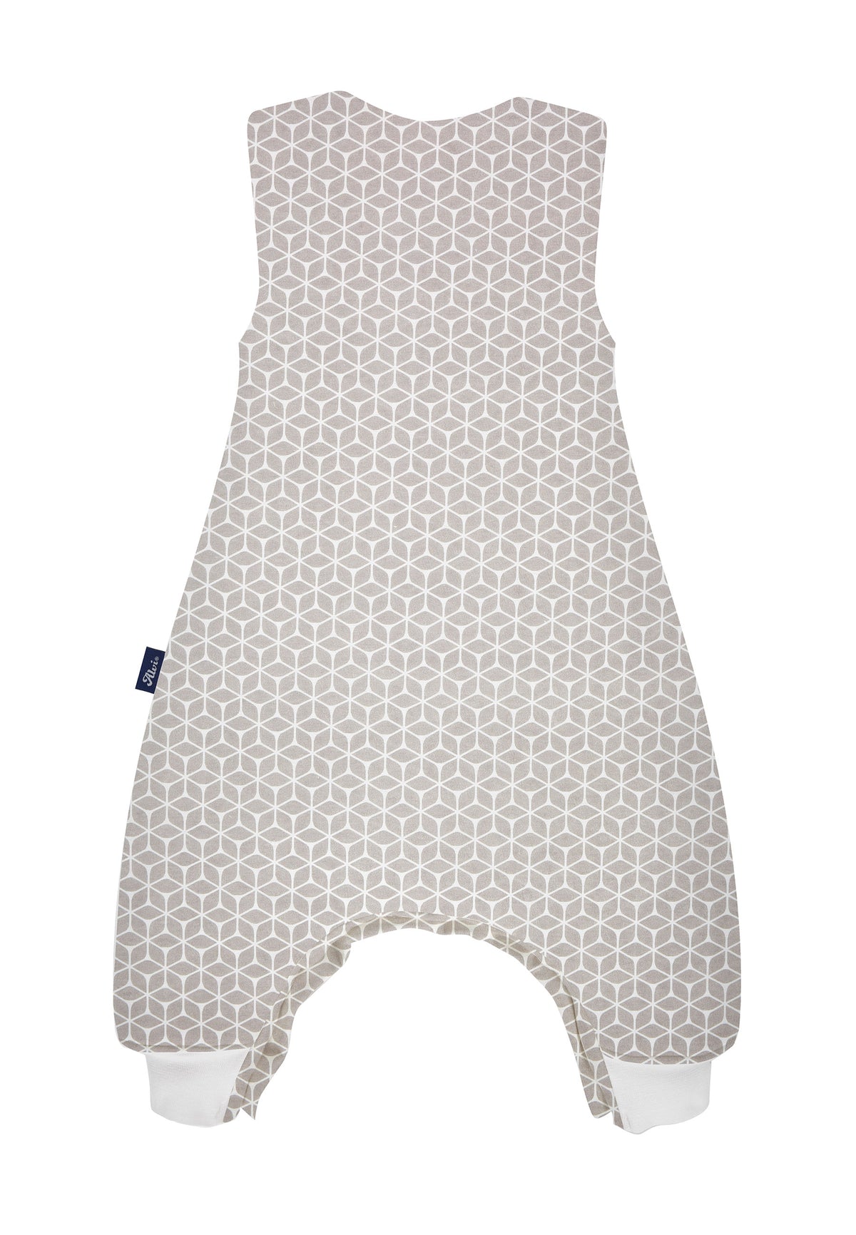 Schlafsack mit Beinen - Graphic taupe
